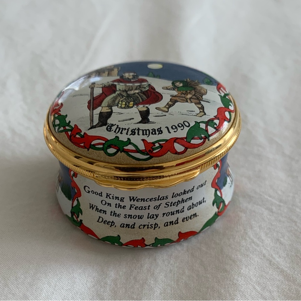 Halcyon Days Enamel Box